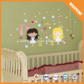 Fashion kids rooom decals anti-water wall decal stickers
